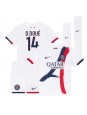 Paris Saint-Germain Desire Doue #14 Replika Borta Kläder Barn 2024-25 Kortärmad (+ byxor)